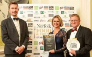 Godwick Turkeys at Norfolk Food and Drink Awards